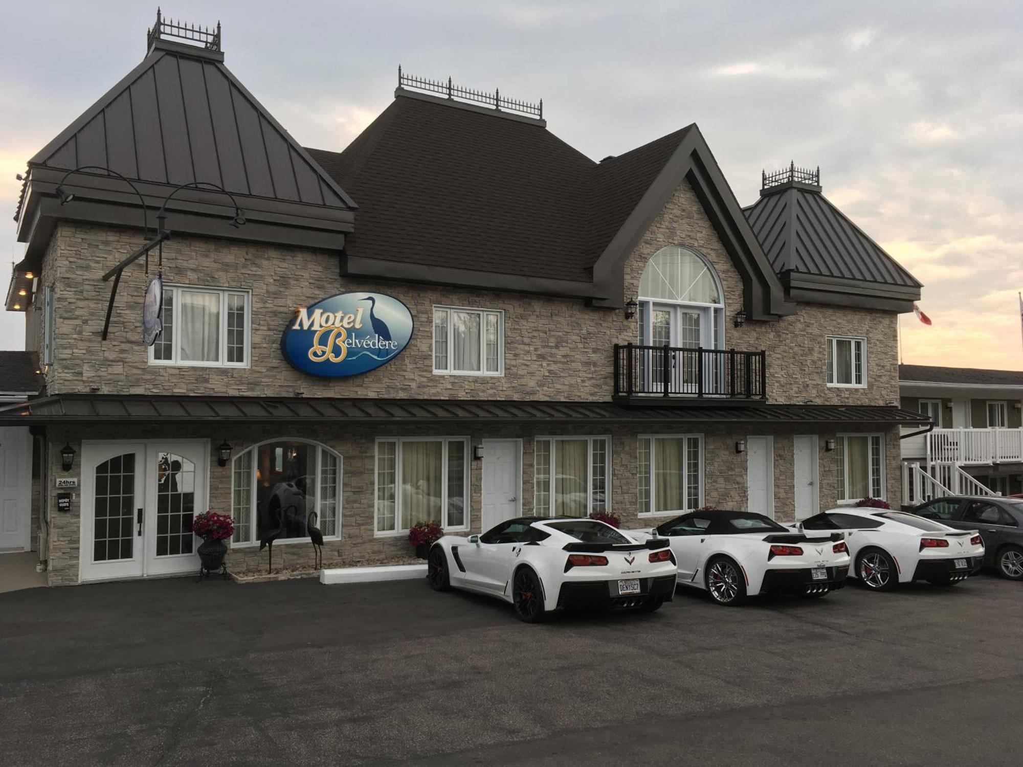 Motel Vue Belvédère Saint-Siméon Exterior foto