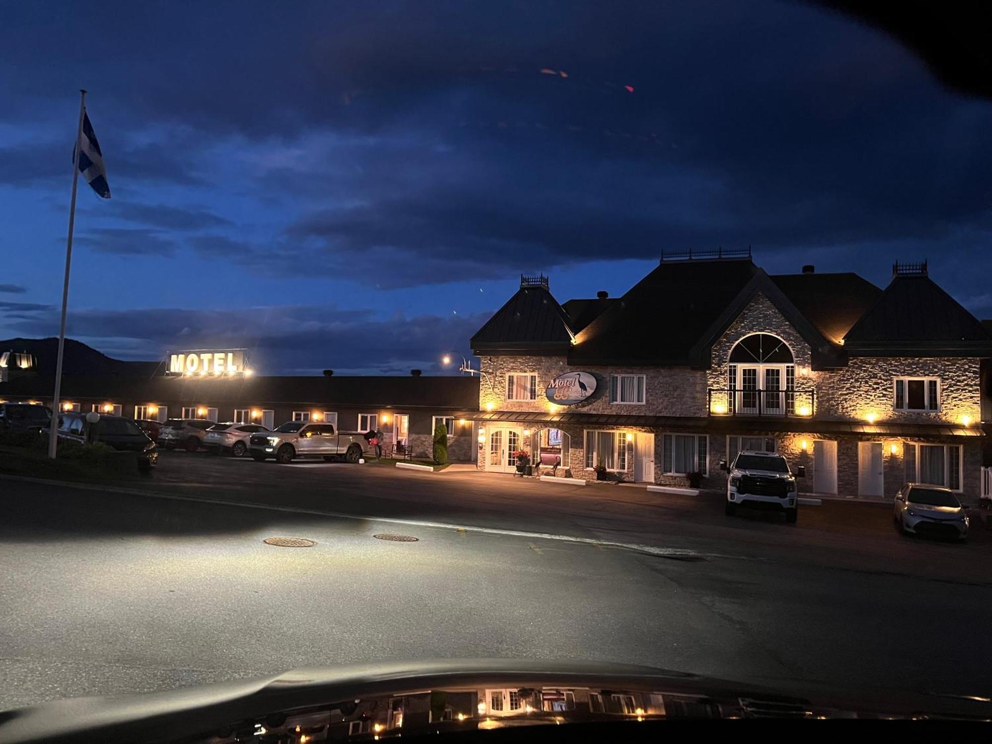 Motel Vue Belvédère Saint-Siméon Exterior foto