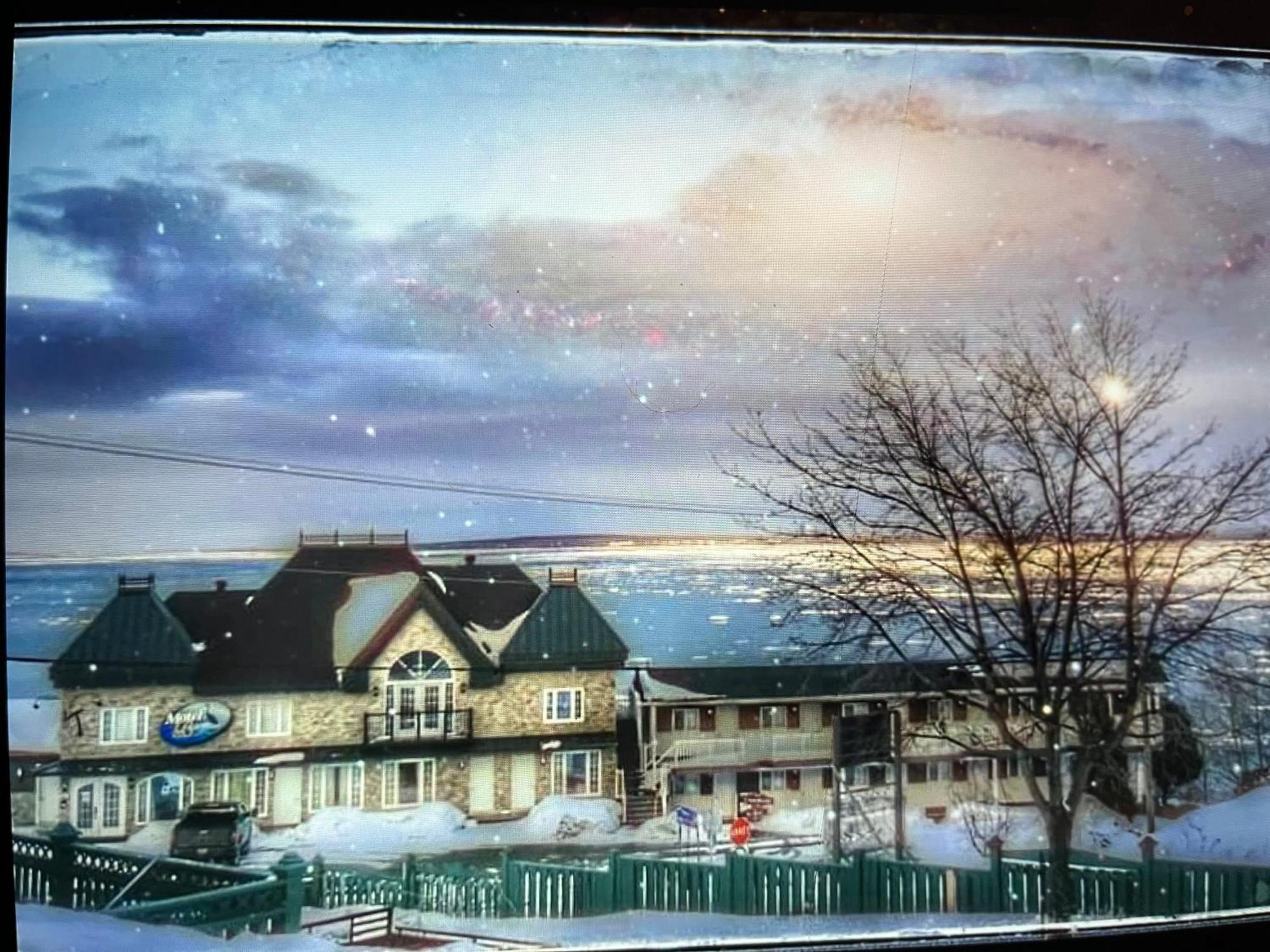 Motel Vue Belvédère Saint-Siméon Exterior foto