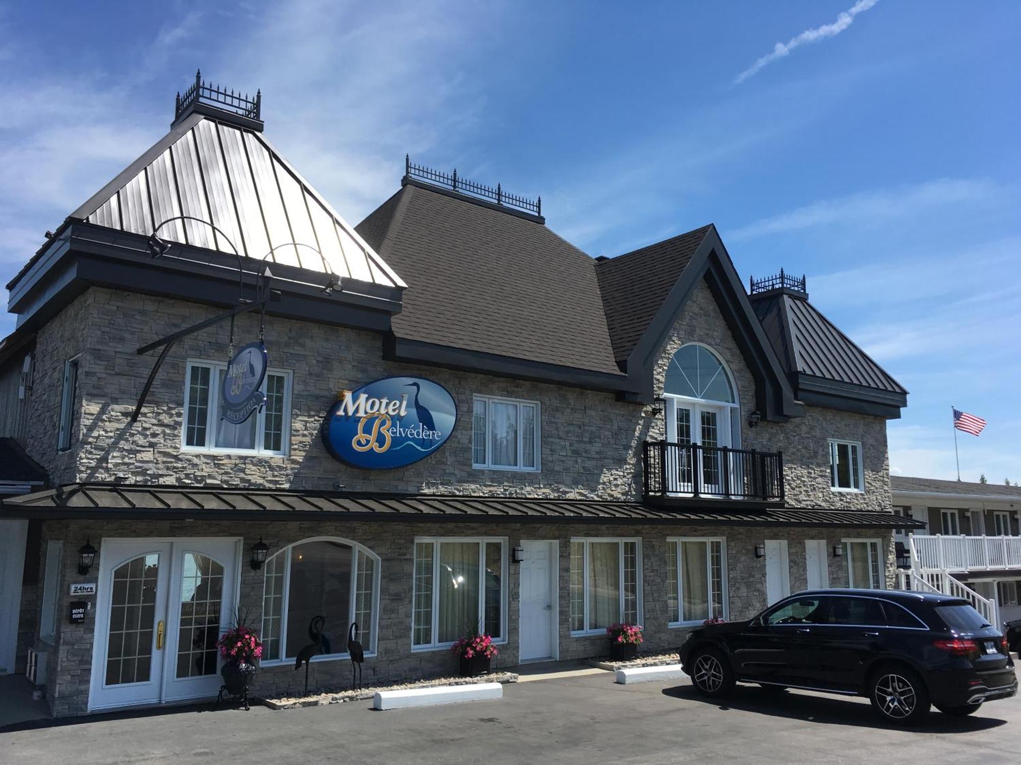Motel Vue Belvédère Saint-Siméon Exterior foto