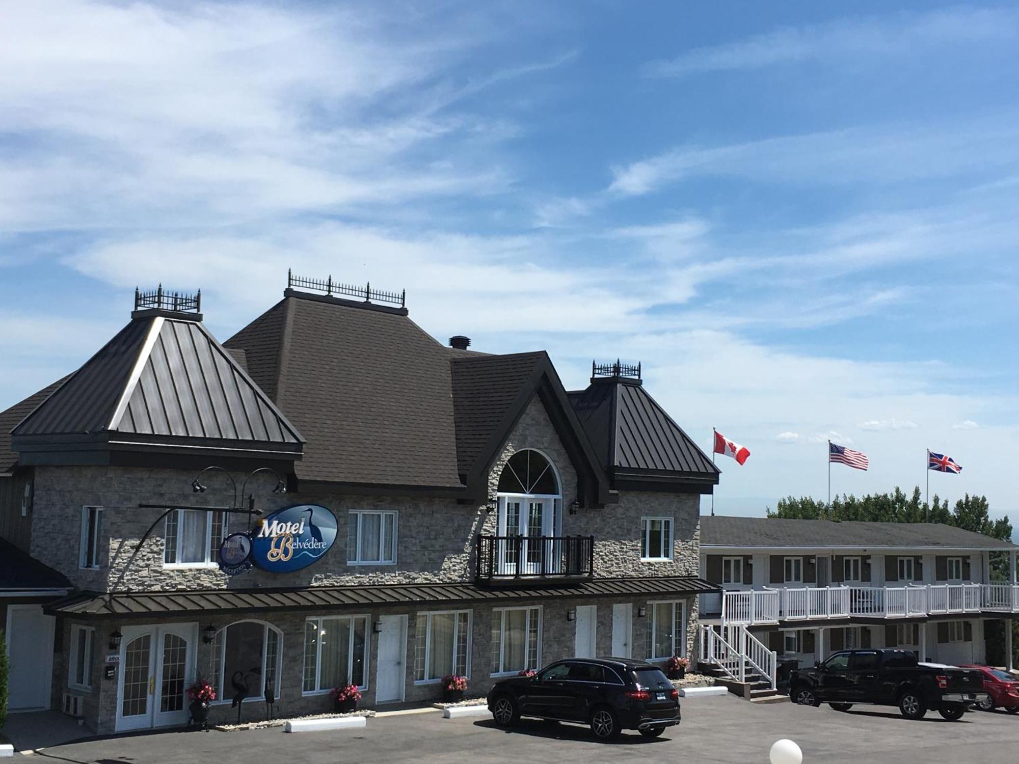 Motel Vue Belvédère Saint-Siméon Exterior foto