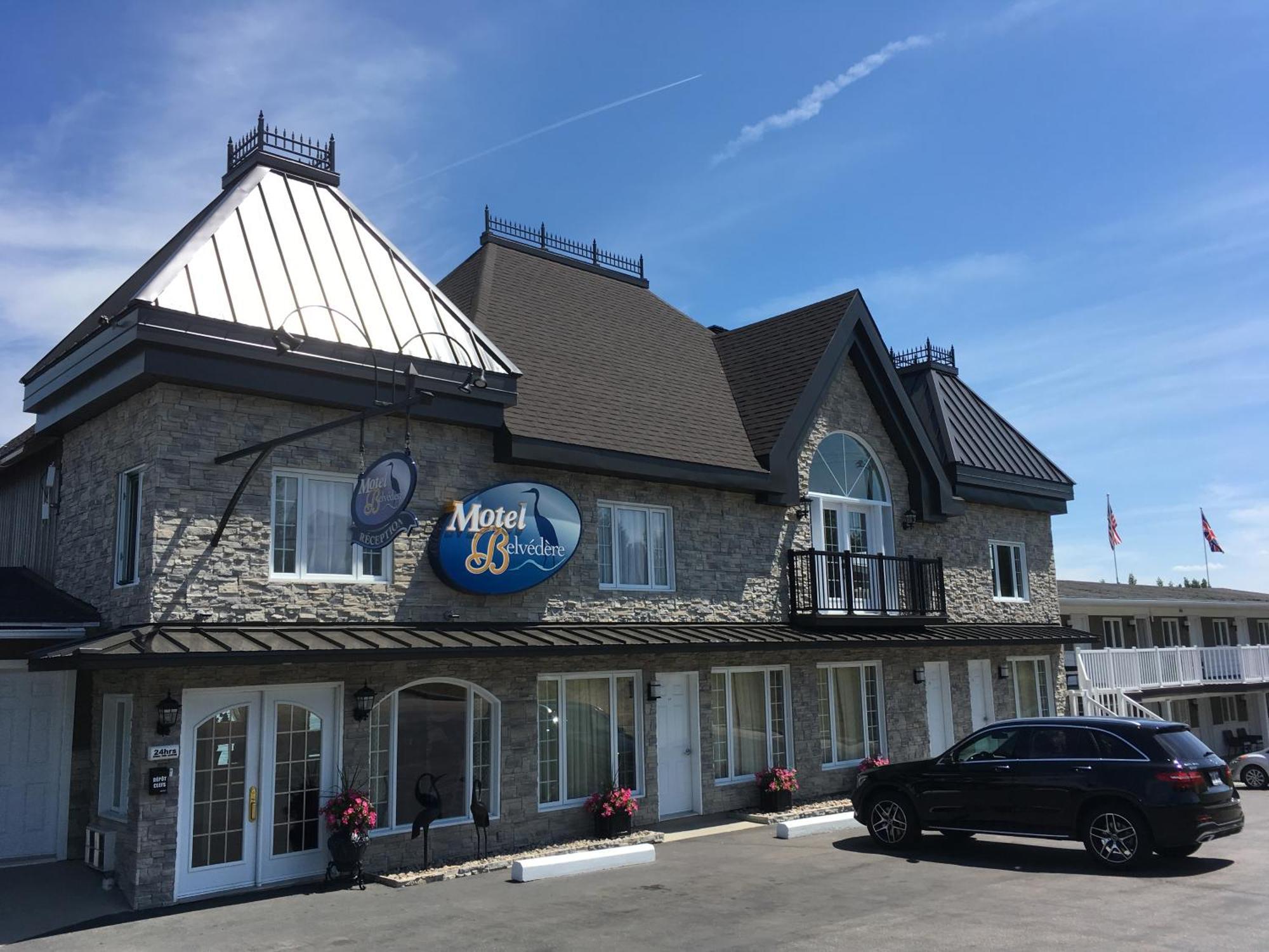 Motel Vue Belvédère Saint-Siméon Exterior foto