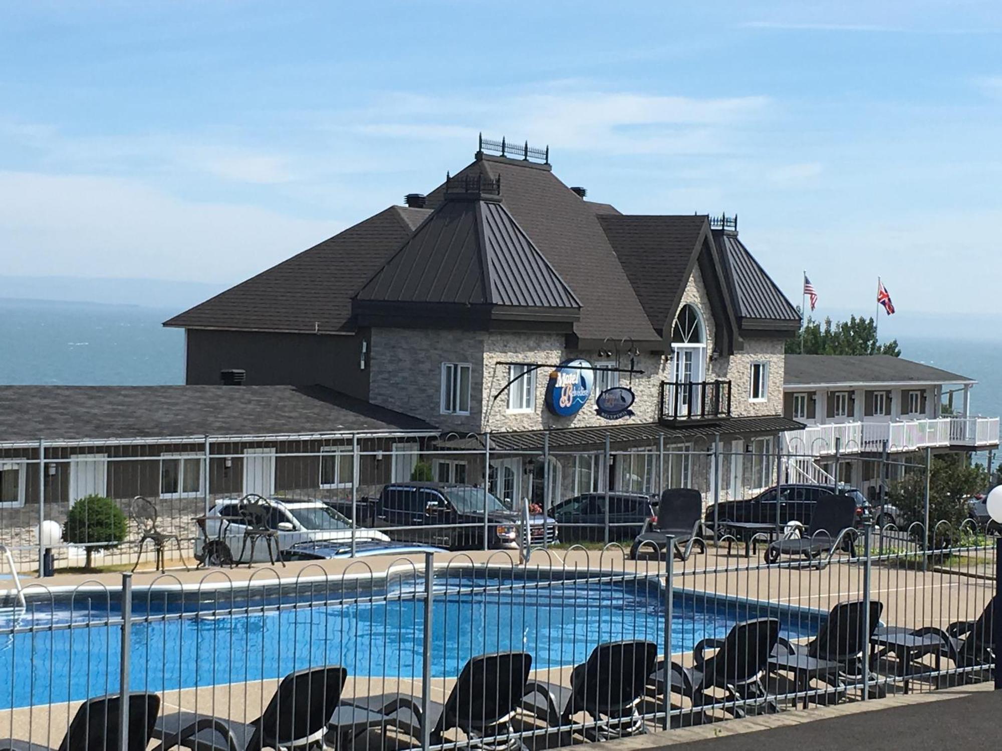 Motel Vue Belvédère Saint-Siméon Exterior foto