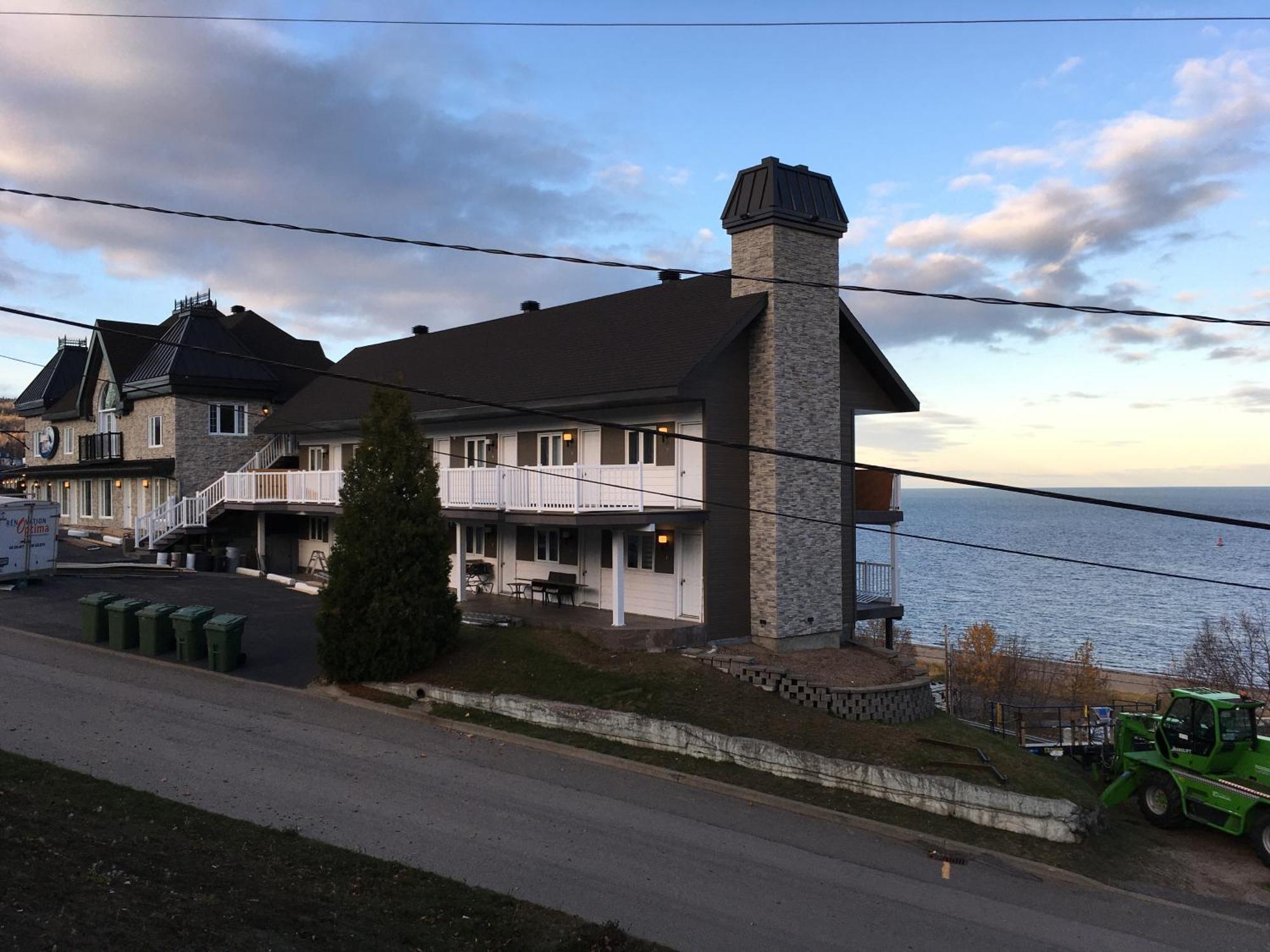 Motel Vue Belvédère Saint-Siméon Exterior foto