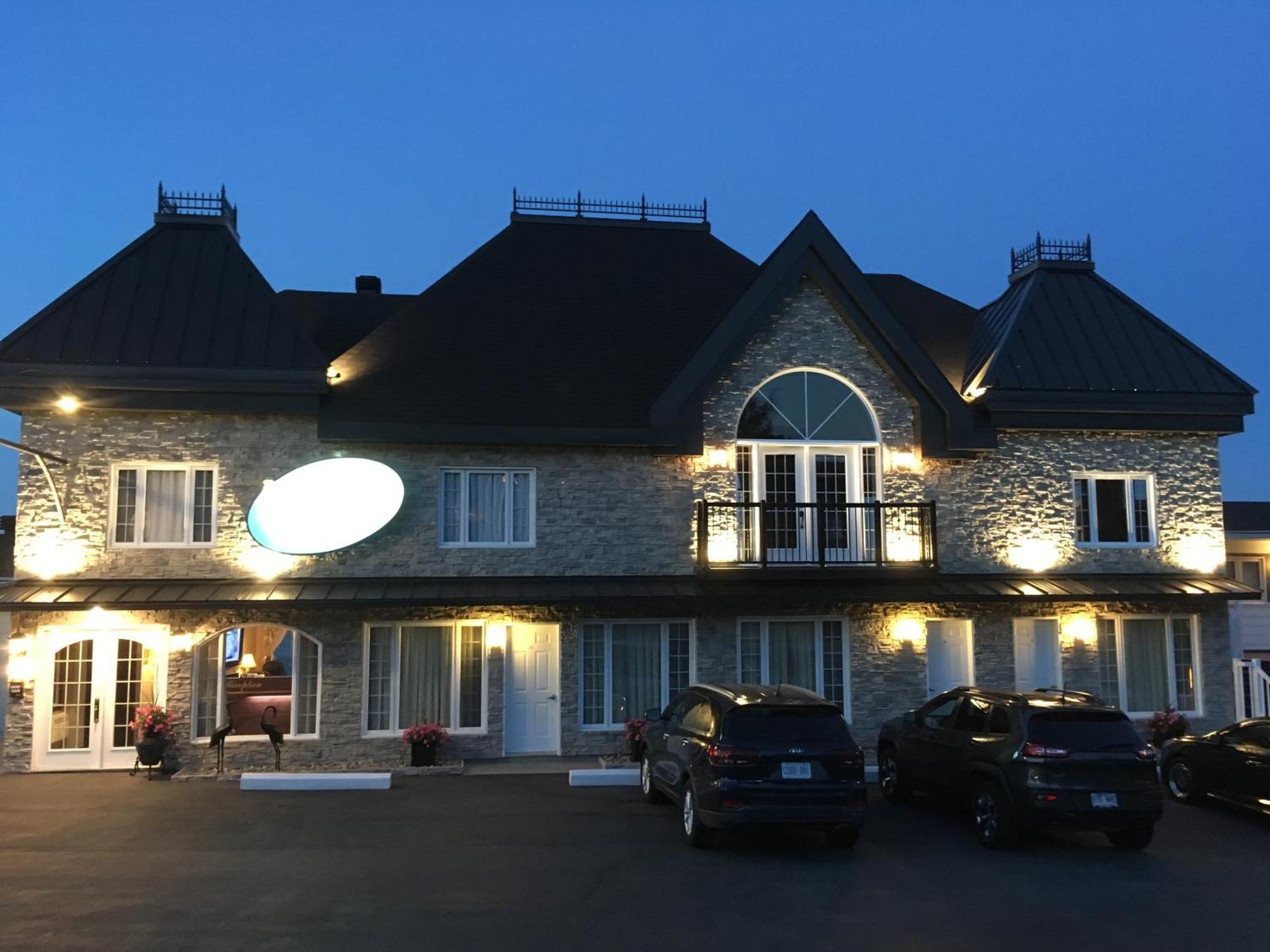 Motel Vue Belvédère Saint-Siméon Exterior foto