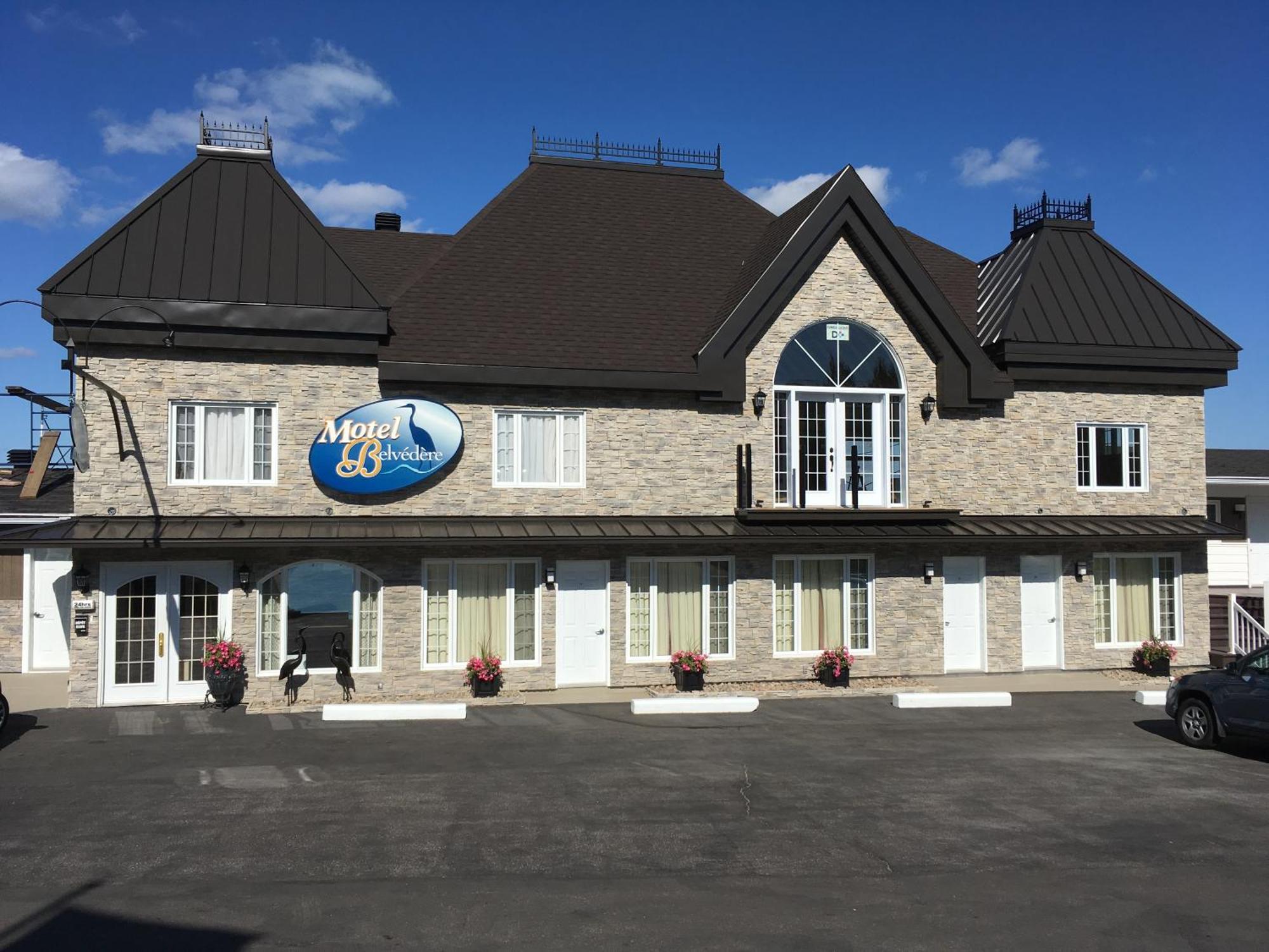 Motel Vue Belvédère Saint-Siméon Exterior foto