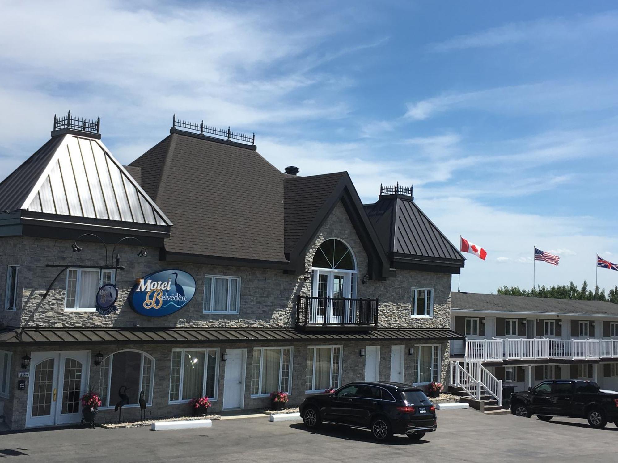 Motel Vue Belvédère Saint-Siméon Exterior foto