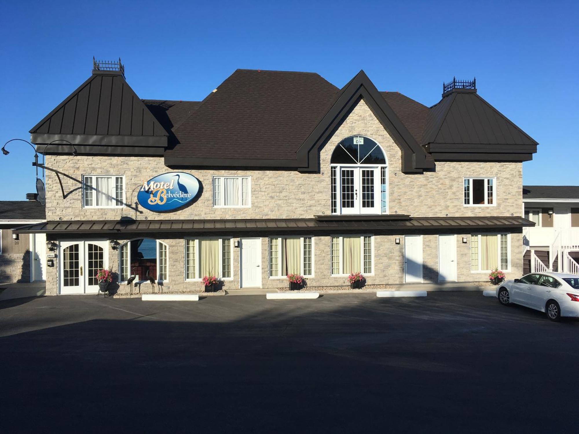 Motel Vue Belvédère Saint-Siméon Exterior foto