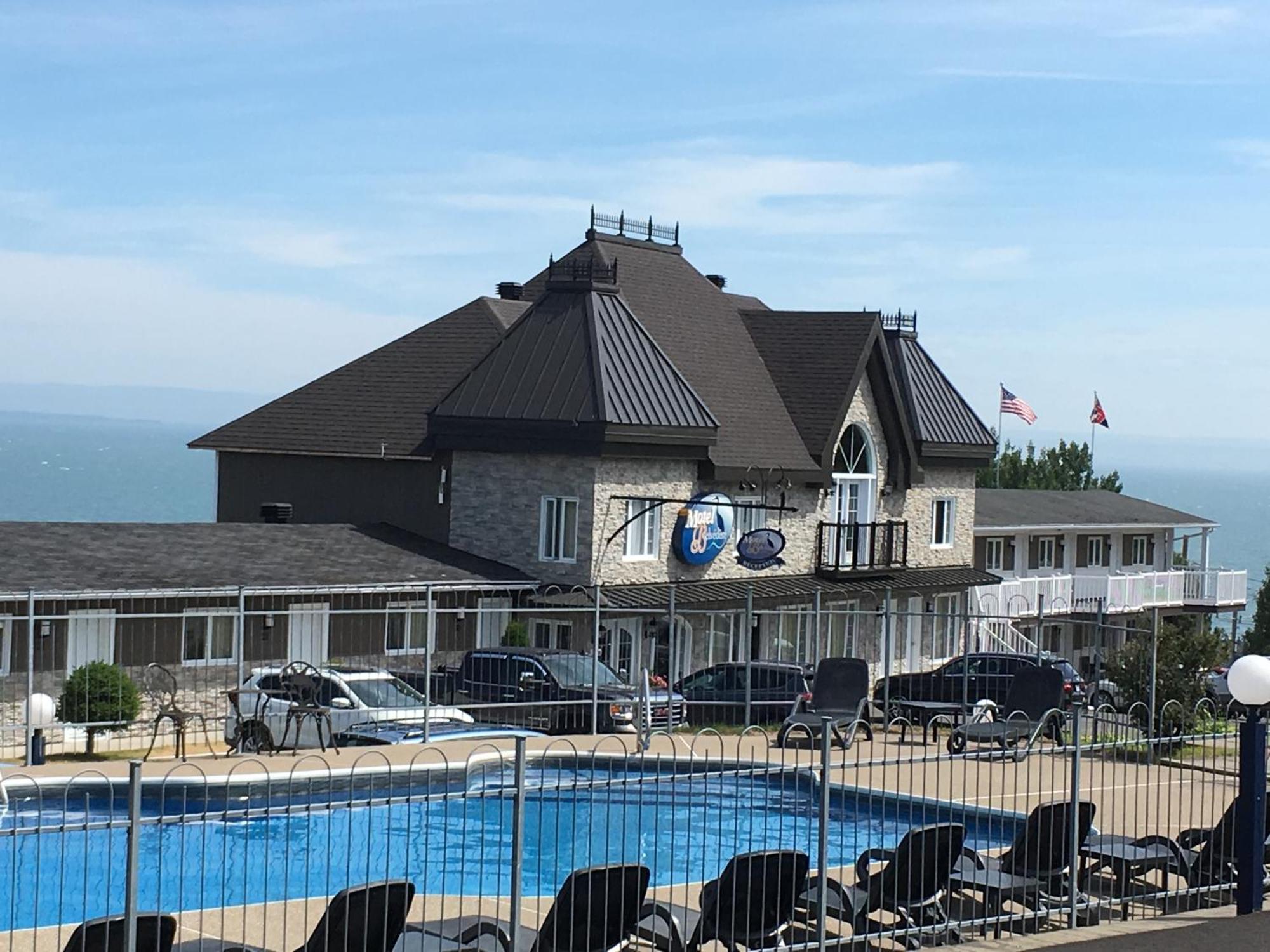 Motel Vue Belvédère Saint-Siméon Exterior foto
