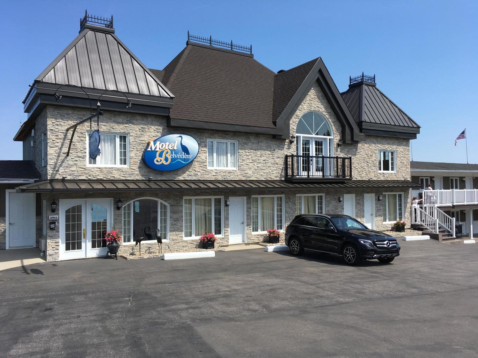 Motel Vue Belvédère Saint-Siméon Exterior foto